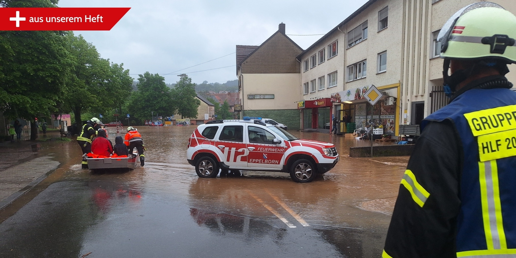 Pfingsthochwasser 2025 als erste große Bewährungsprobe (Quelle: Freiwillige Feuerwehr Eppelborn)